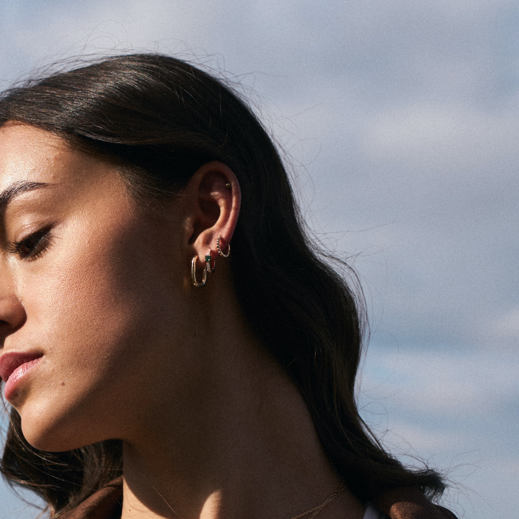 Boucles d'oreilles Ondulation