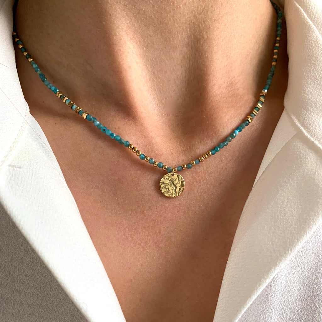 Collier Désert de pierres Lapis