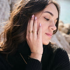 Bague Goutte Noire