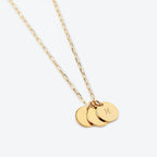 Collier initiale personnalisée
