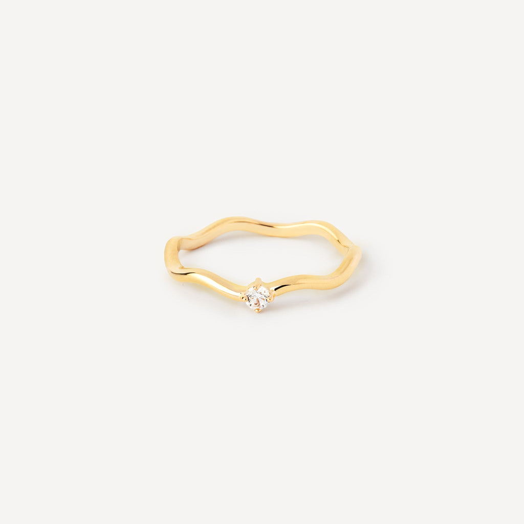 Bague Mistral sertie