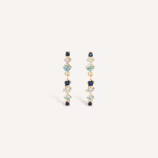 Boucles d'oreilles pendantes Céleste