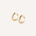 Boucles d'oreilles Torsade