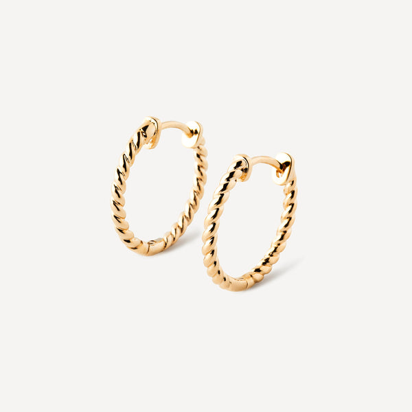Boucles d'oreilles Tressée