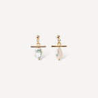 Boucles d'oreilles Perle d'eau douce