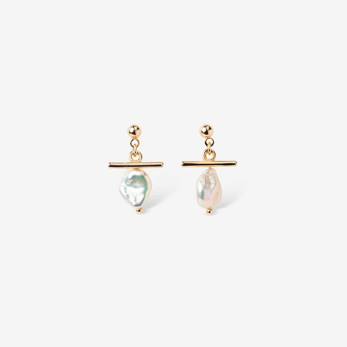 Boucles d'oreilles Perle d'eau douce
