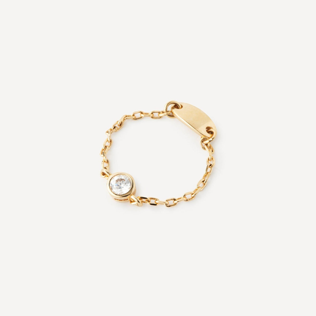 Bague chaine Éclat