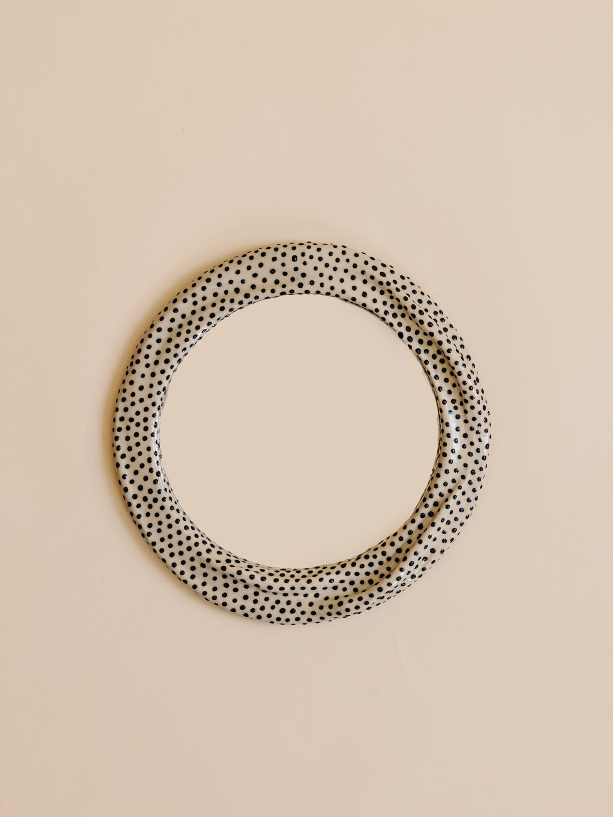 Miroir Lune à pois - S