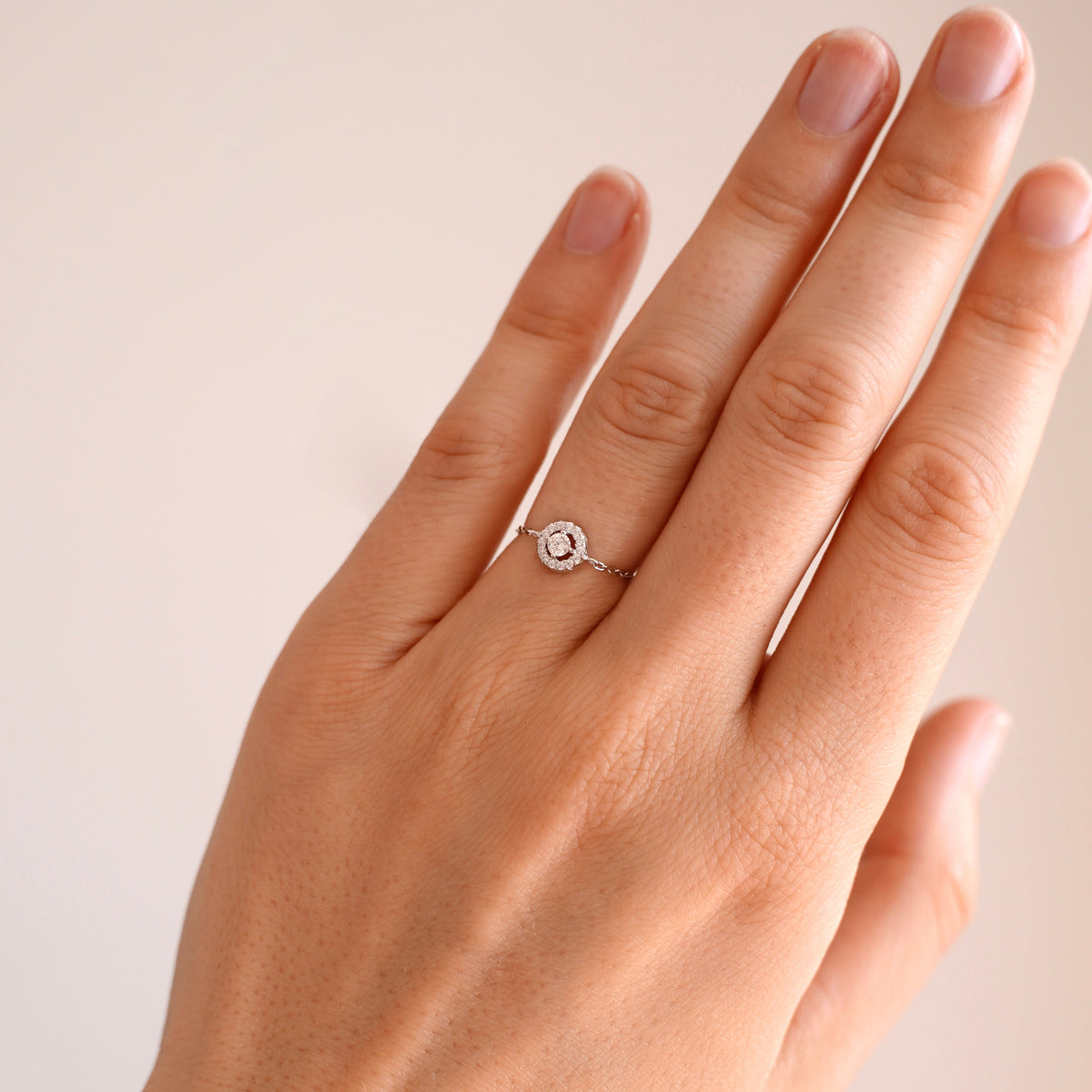 Bague chaine Venus