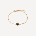 Bracelet Trèfle Labradorite