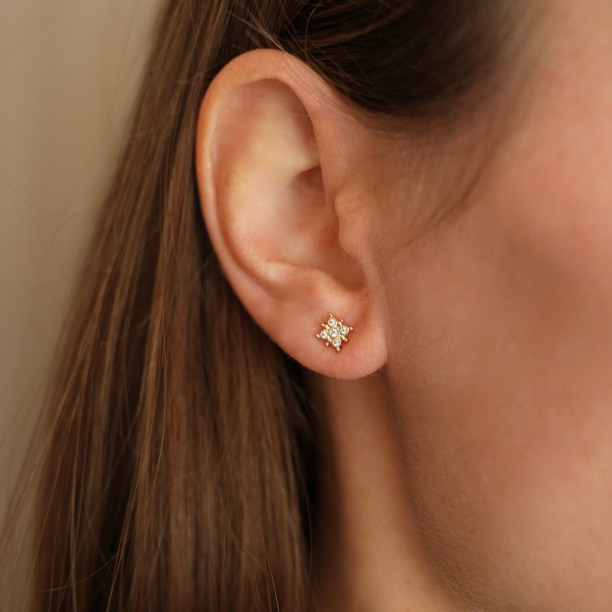 Boucles d'oreilles Étoile du Sud
