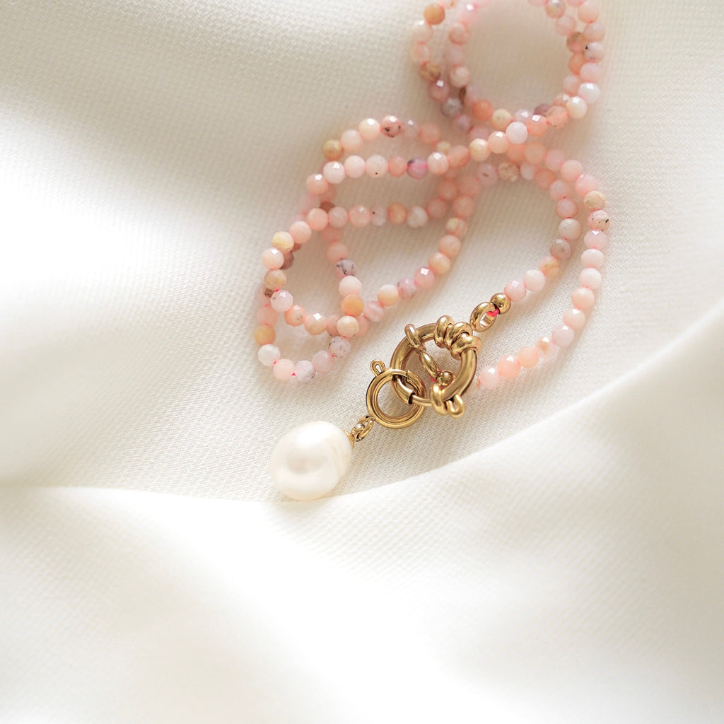 Collier Rhodonite