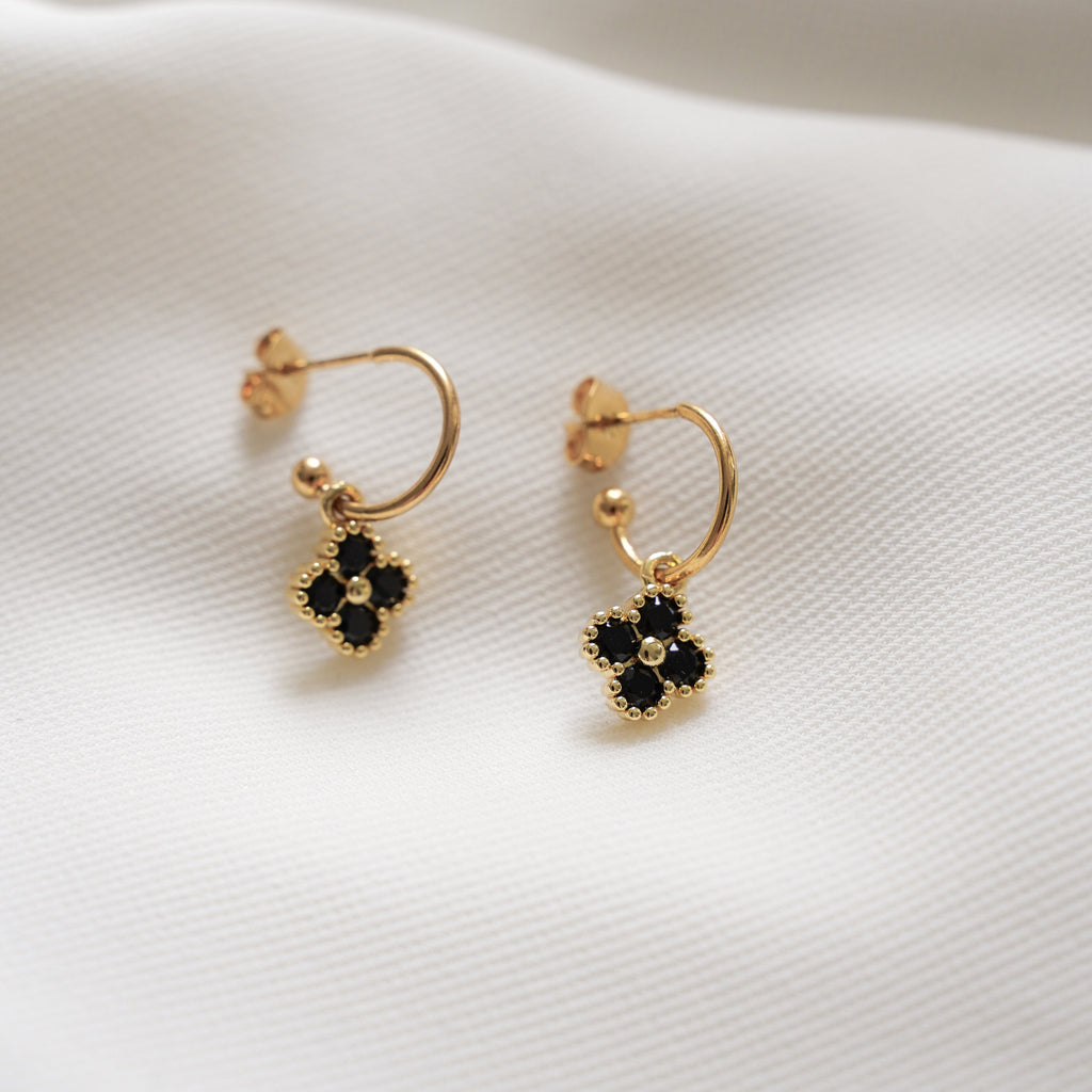 Boucles d'oreilles Trèfle
