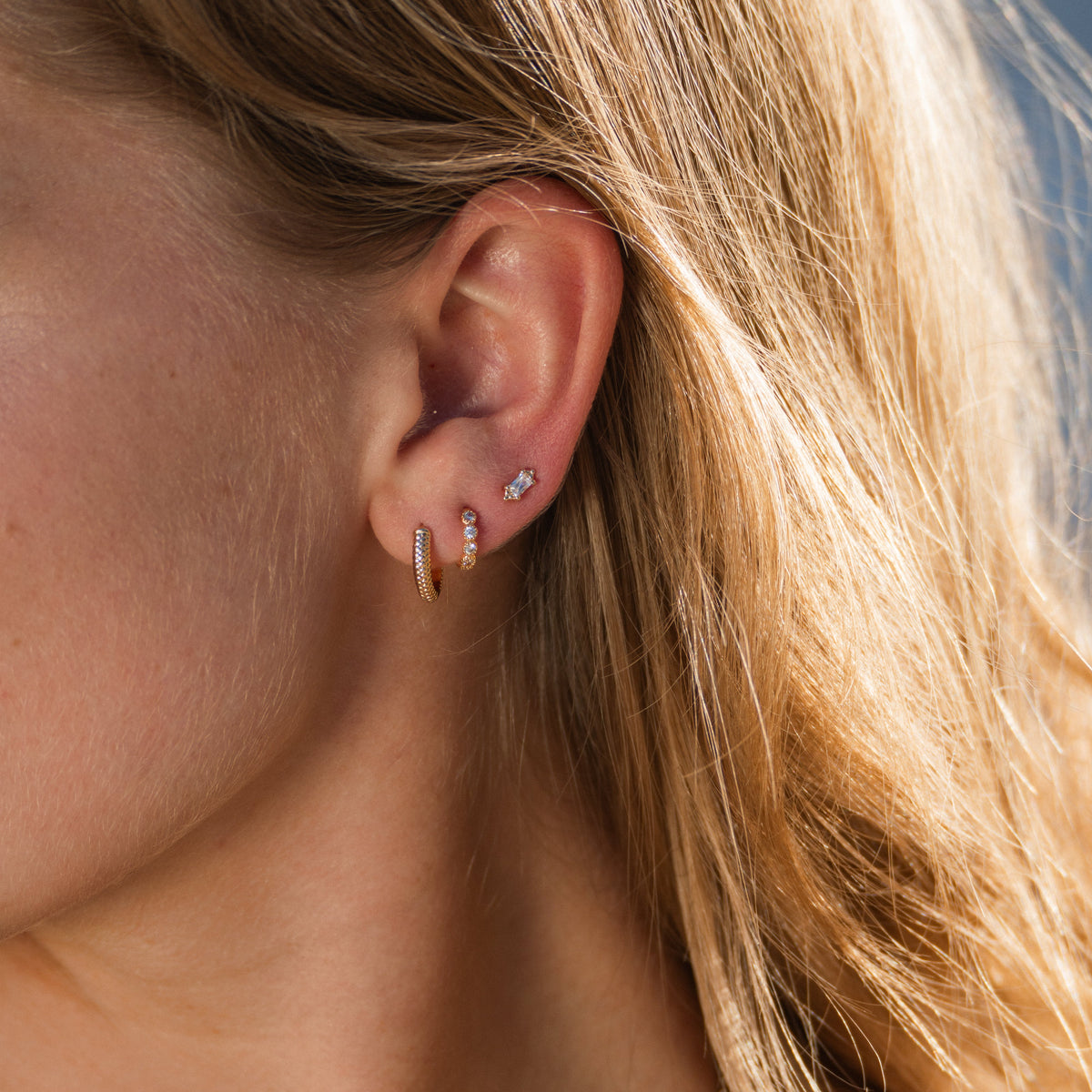 Boucles d'oreilles Lumière