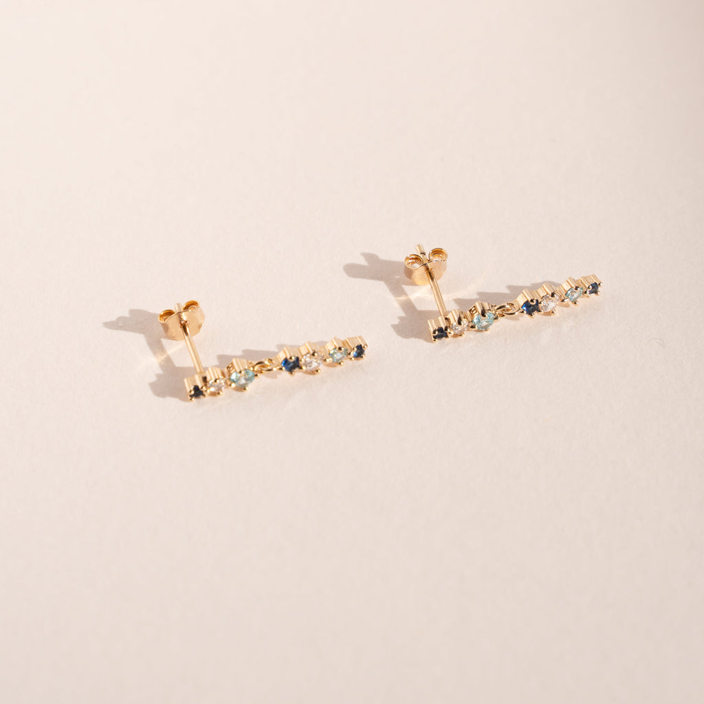 Boucles d'oreilles pendantes Céleste