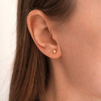 Boucles d'oreilles Boule
