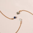 Collier Gaia Aigue Marine