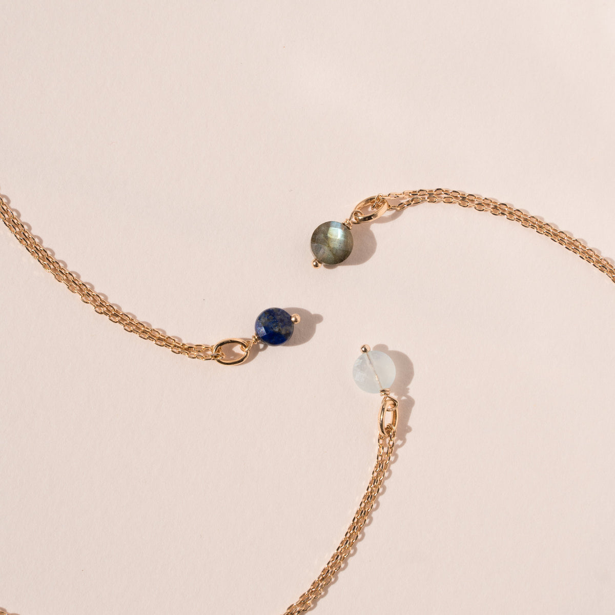 Collier Gaia Aigue Marine