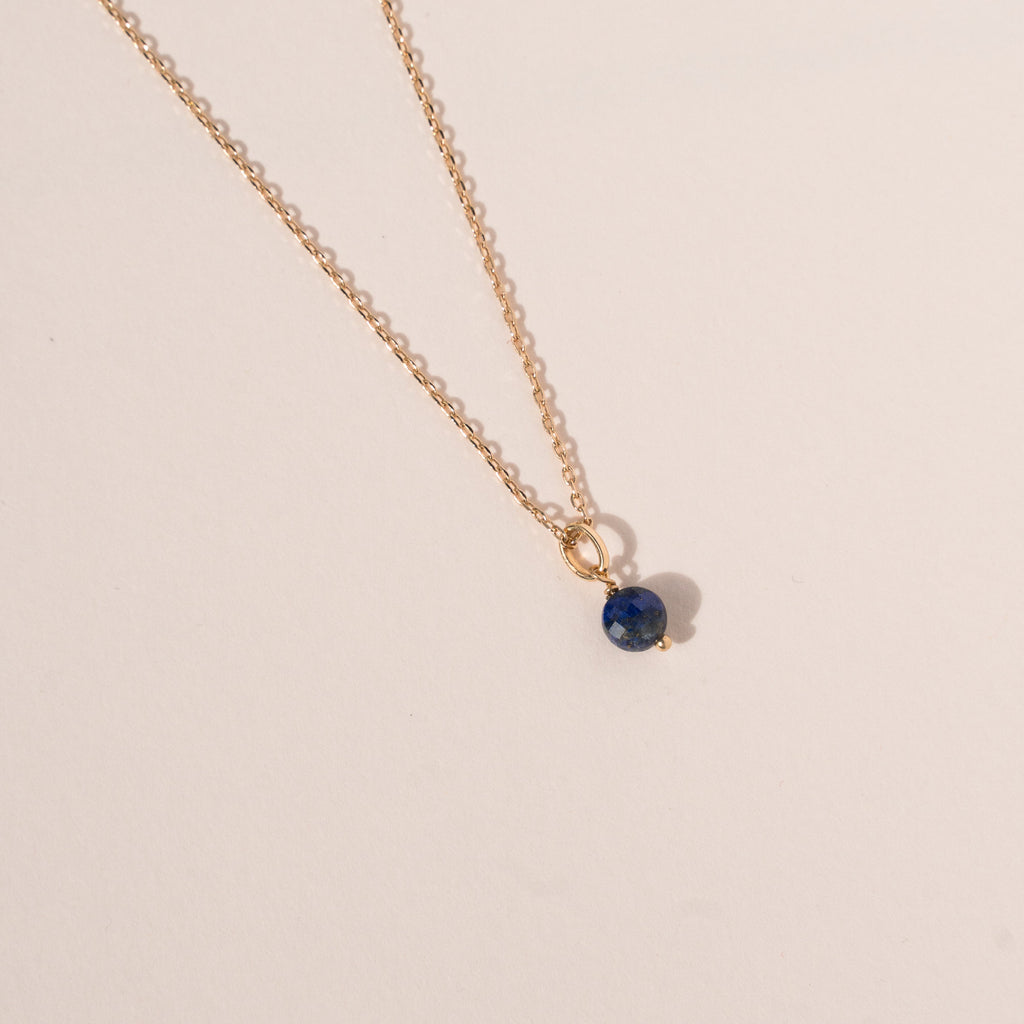 Collier Gaia Aigue Marine