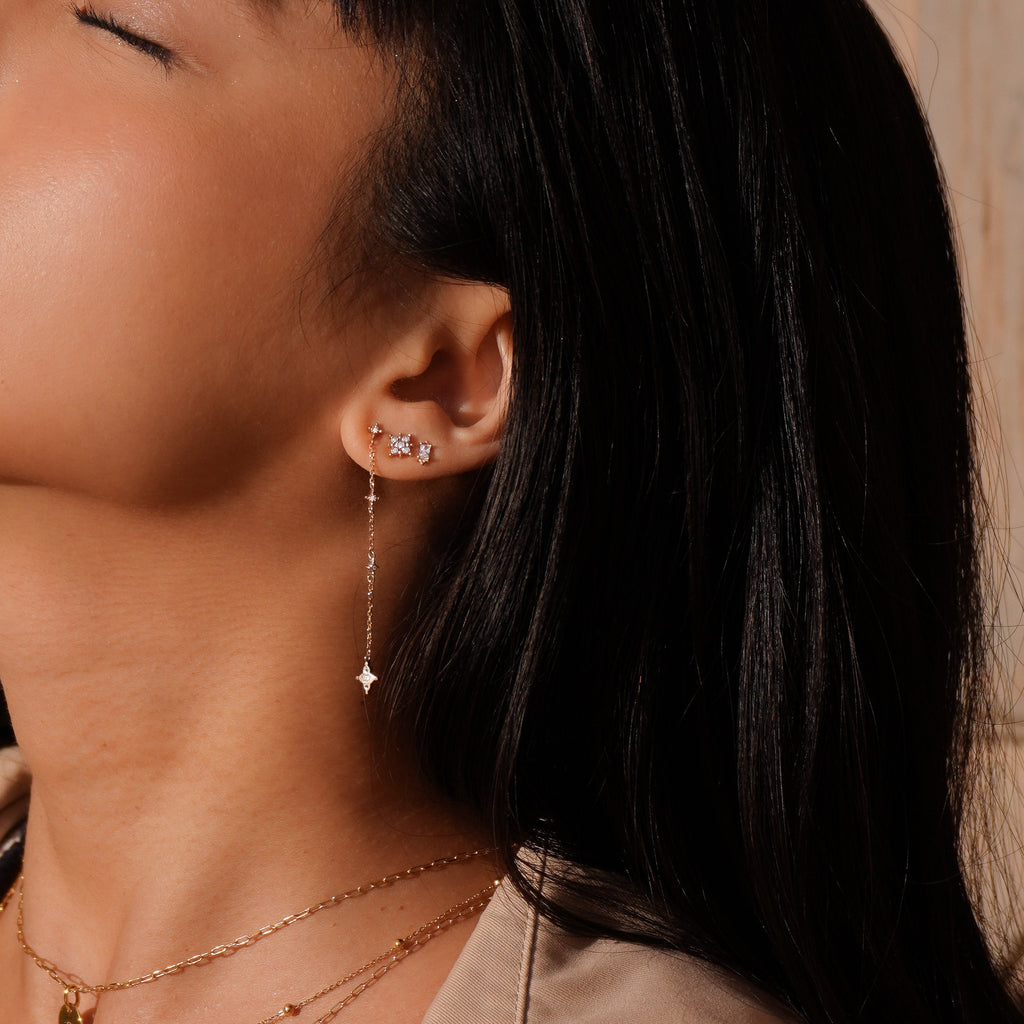 Boucles d'oreilles Étoile du Sud