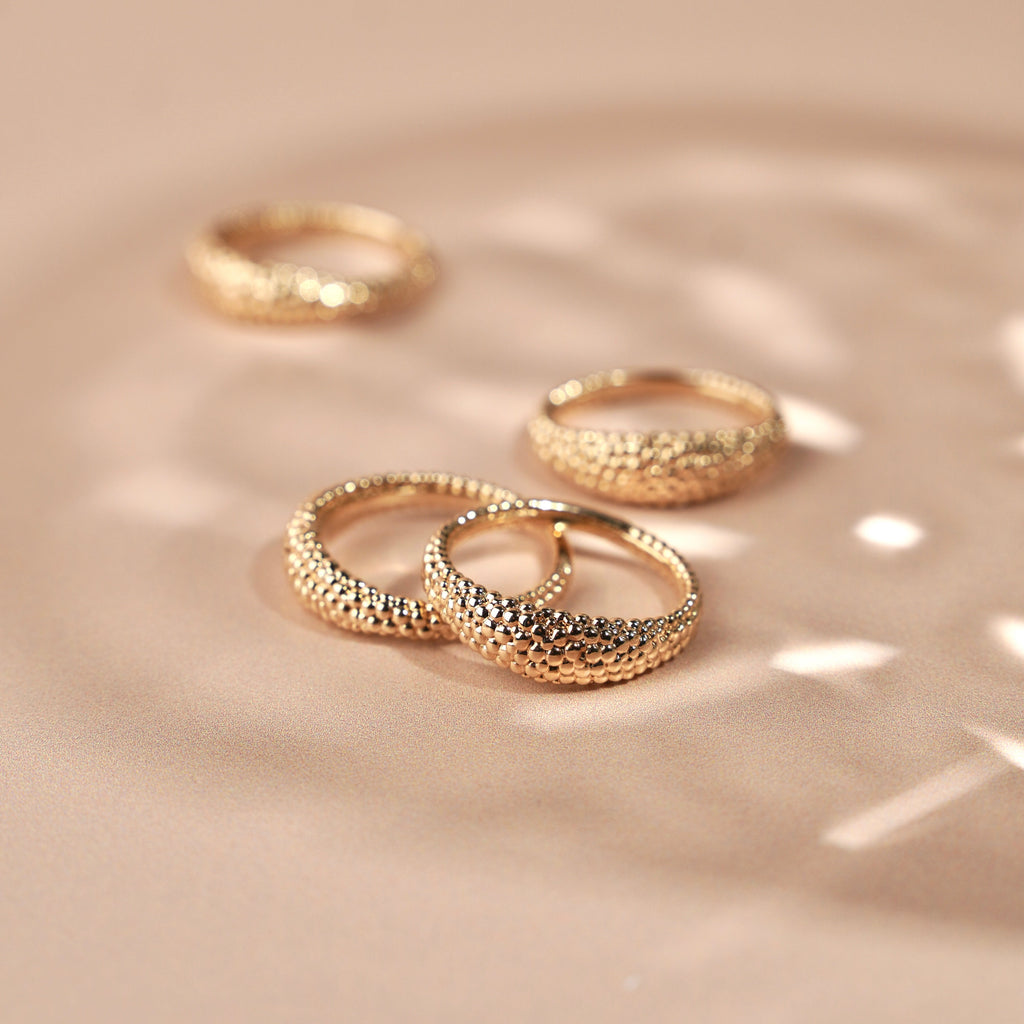 Bague Perlée