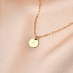 Collier initiale personnalisée