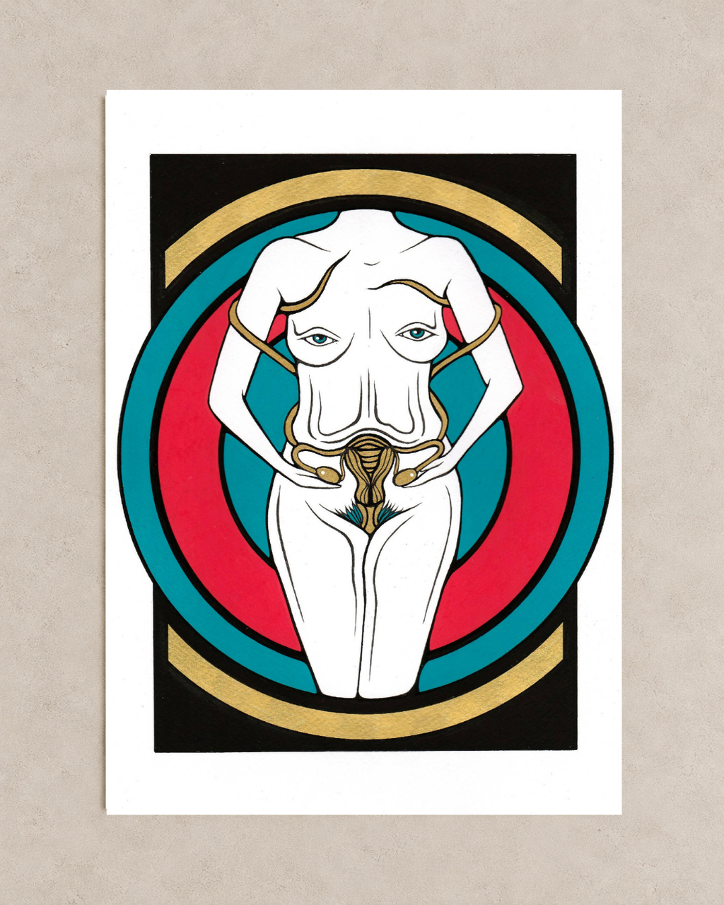 Illustration - Gardienne de mon corps