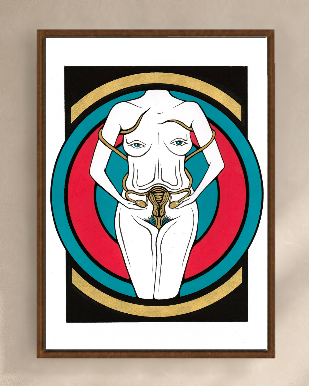 Illustration - Gardienne de mon corps