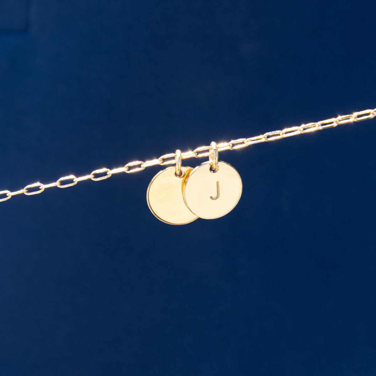 Collier initiale personnalisée