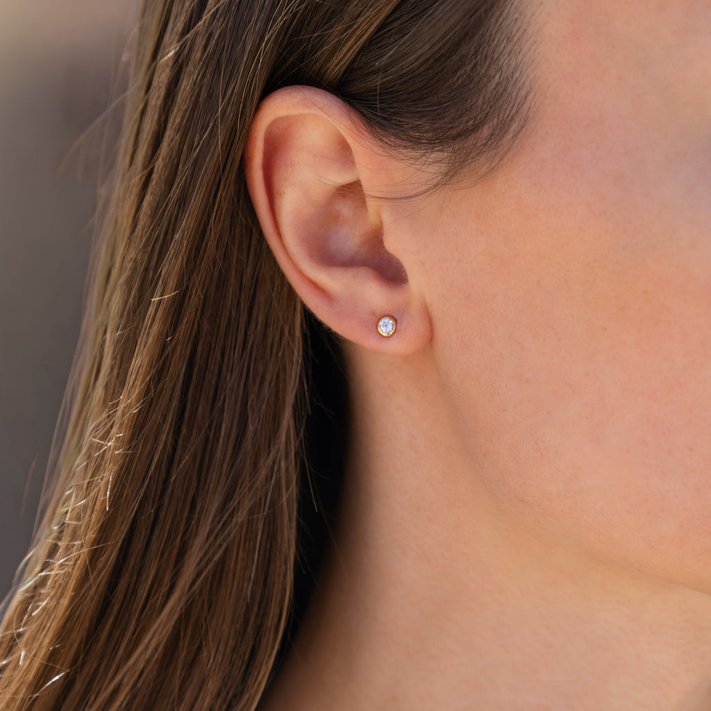 Boucles d'oreilles Zircon