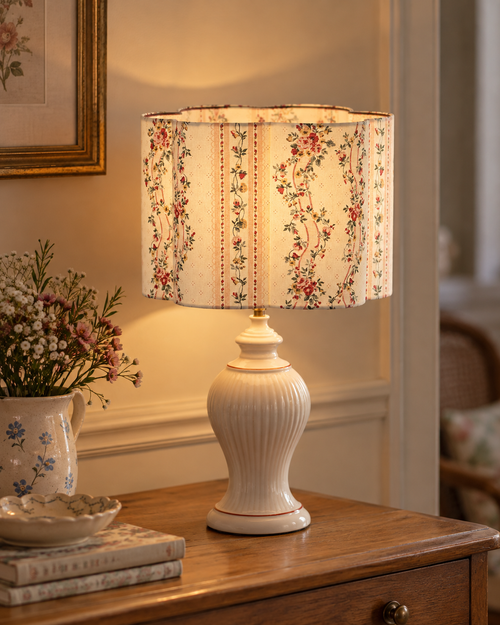 "Flora" flower-shaped lampshade "Pontavel"
