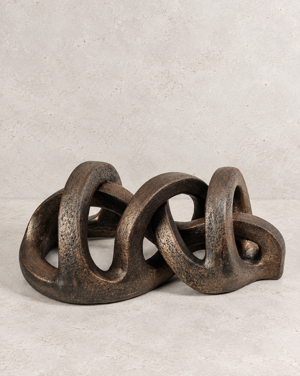 Abstract clay sculpture The Tunnel