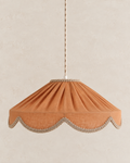Cosette solid floral-shaped pendant light "caramel"