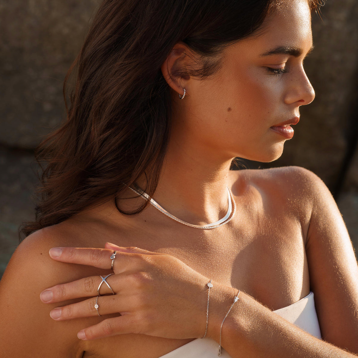 Bague Croisée
