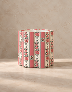Abat-jour forme fleur Flora "sobremonte rose"