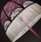 Abat-jour rétro en papier japonais "Séléna".