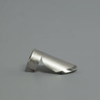 Capuchon d’ongle pour manucure française en métal, forme demi-lune