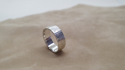 Bague "Sillage" en argent