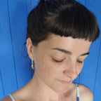 boucles d'oreille maa bijoux en argent massif recyclé