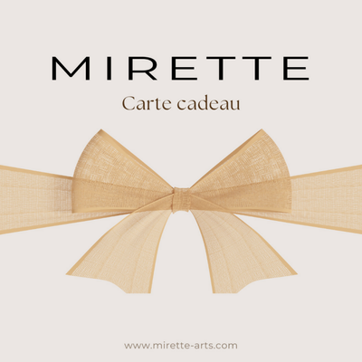 Carte cadeau MIRETTE