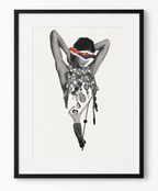Collage analogique – Œuvre originale – Out of your reach