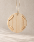 Décoration de Noël Boule en bois naturel, NOVA LINIO