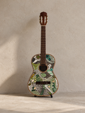 Guitare "Le vert en clé de sol"