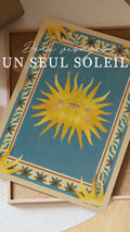 Le Soleil aux deux visages illustration A4