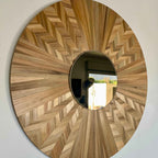 Miroir Rondeur de paille — Grand format