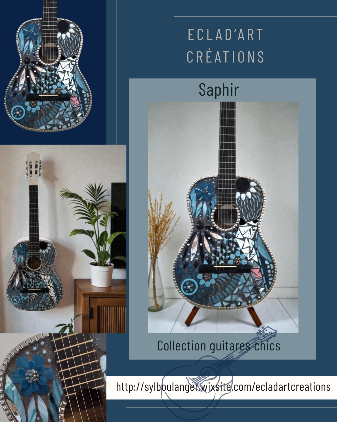 Guitare "Saphir"