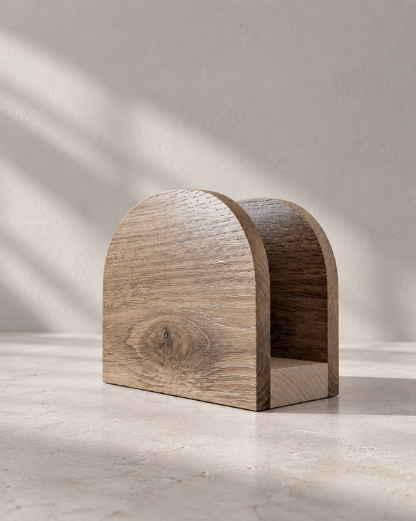 Support de serviettes de table en bois massif