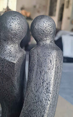 Sculpture contemporaine couple Une danse