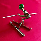 Sculpture - SKI. L'attaque