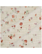 Tissu de l’abat-jour Emilia « tiny flowers » imprimé fleurs minuscules sur fond clair